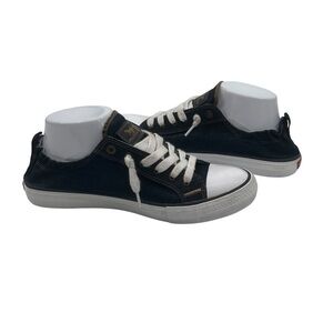 Levi’s Blue Capellada de Tela Slip On Denim Sneakers Size 8 Women’s